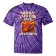 Family Vacation Grand Canyon 2026 Nostalgia Tie-Dye T-Shirts Purple Tie-Dye
