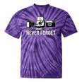 Never Forget Retro Camera Photography Nostalgia Tie-Dye T-Shirts Purple Tie-Dye