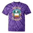 Never Forget Retro Diskette Nostalgia Vintage Tie-Dye T-Shirts Purple Tie-Dye Never Forget Retro Diskette Nostalgia Vintage Tie-Dye T-Shirts Purple Tie-Dye