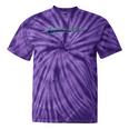 Frutiger Aero Aesthetic Digital Art Vintage Varsity Tie-Dye T-Shirts Purple Tie-Dye