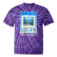 Frutiger Aero Aesthetic Tech Computer Aquarium Tarot Card Tie-Dye T-Shirts Purple Tie-Dye
