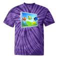 Frutiger Aero Fish Tie-Dye T-Shirts Purple Tie-Dye