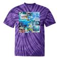 Frutiger Aero Retro Vibes Premium Tri-Blend Tie-Dye T-Shirts Purple Tie-Dye