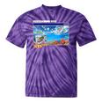 Frutiger Aero Y2k 2000s Tie-Dye T-Shirts Purple Tie-Dye