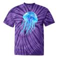 Frutiger Aero Y2K Jellyfish Tie-Dye T-Shirts Purple Tie-Dye