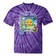 Frutiger Aero Y2K Meme Graphic 2000s Nostalgia Premium Tie-Dye T-Shirts Purple Tie-Dye