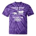 Fun Classic Please Be Patient With Me I'm From The 1900s Premium Tri-Blend Tie-Dye T-Shirts Purple Tie-Dye