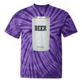 Generic Beer 1980s 80s Nostalgia Tie-Dye T-Shirts Purple Tie-Dye