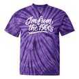 I'm From The 1900s Handwritten Calligraphy Premium Tie-Dye T-Shirts Purple Tie-Dye