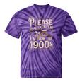 I'm From The 1900s Old Humor Boomer Dad Father's Day Tie-Dye T-Shirts Purple Tie-Dye