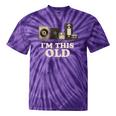 I’m This Old Retro Tech Nostalgia For 70s 80s Premium Tri-Blend Tie-Dye T-Shirts Purple Tie-Dye