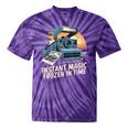 Instant Magic Frozen In Time Retro Camera Nostalgia Tie-Dye T-Shirts Purple Tie-Dye