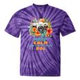 Keep Calm And Remember The 80s Retro Vintage Nostalgia Premium Tie-Dye T-Shirts Purple Tie-Dye