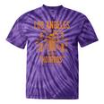 Los Angeles Hotrods Automotive Nostalgia Distressed Premium Tri-Blend Tie-Dye T-Shirts Purple Tie-Dye