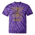 Los Angeles Hotrods Automotive Nostalgia Distressed Tie-Dye T-Shirts Purple Tie-Dye