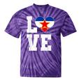 Love Yugoslavia Proud Yugoslav Nostalgia Tie-Dye T-Shirts Purple Tie-Dye