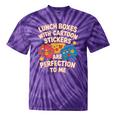 Lunch Boxes With Stickers Lunch Box Nostalgia Retro Tie-Dye T-Shirts Purple Tie-Dye
