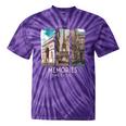 Making Memories In Paris Photo Nostalgia Travel Humor Tie-Dye T-Shirts Purple Tie-Dye