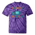 No Wi-Fi No Problem – Retro Dial Up Tech Nostalgia Tie-Dye T-Shirts Purple Tie-Dye