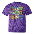 I Am This Old Retro Vintage Nostalgia 80s 90s Cassette Tape Tie-Dye T-Shirts Purple Tie-Dye