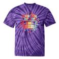 Old-School Hip Hop 80's 90's Style Music Cassette Nostalgia Tie-Dye T-Shirts Purple Tie-Dye