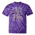 Be Patient With Me I'm From The 1900s Skeleton Women Tie-Dye T-Shirts Purple Tie-Dye