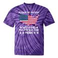 Please Be Patient With Me I'm From The 1900s American Flag Tie-Dye T-Shirts Purple Tie-Dye