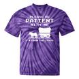 Please Patient I'm From The 1900s Boomer Meme Premium Tie-Dye T-Shirts Purple Tie-Dye