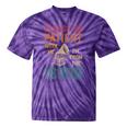 Please Be Patient With Me I'm From The 1900s Cool Gramophone Premium Tie-Dye T-Shirts Purple Tie-Dye
