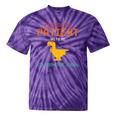 Please Be Patient With Me I'm From The 1900s Dinosaur Premium Tie-Dye T-Shirts Purple Tie-Dye