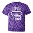 Please Be Patient I'm From The 1900s Father's Day Premium Tie-Dye T-Shirts Purple Tie-Dye