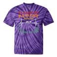 Please Be Patient With Me I'm From The 1900s Heart Beat Tie-Dye T-Shirts Purple Tie-Dye