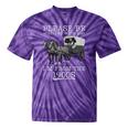 Please Be Patient With Me I'm From The 1900s Humorous Saying Premium Tri-Blend Tie-Dye T-Shirts Purple Tie-Dye