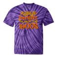 Please Be Patient I'm From The 1900s Ironic Millennial Quote Tie-Dye T-Shirts Purple Tie-Dye