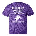 Please Be Patient I'm From The 1900s Old Men & Women Premium Tie-Dye T-Shirts Purple Tie-Dye