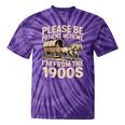 Please Be Patient With My I'm From The 1900s Retired Tie-Dye T-Shirts Purple Tie-Dye
