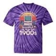 Please Be Patient I'm From The 1900s Retro Computer Geek PC Premium Tie-Dye T-Shirts Purple Tie-Dye