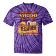 Please Be Patient I'm From The 1900s Retro Pixel Art Tie-Dye T-Shirts Purple Tie-Dye