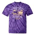 Please Be Patient I'm From The 1900s Retro Pixel Horse Wagon Premium Tie-Dye T-Shirts Purple Tie-Dye