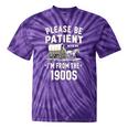 Please Be Patient I'm From The 1900s Retro Tie-Dye T-Shirts Purple Tie-Dye
