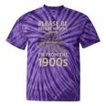 Please Be Patient With Me I'm From The 1900s Steam Train Premium Tie-Dye T-Shirts Purple Tie-Dye
