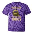 Please Be Patient With Me I'm From The 1900s Steam Train Tie-Dye T-Shirts Purple Tie-Dye