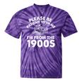 Please Be Patient With Me I'm From The 1900s Typewriter Tie-Dye T-Shirts Purple Tie-Dye