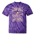 Please Be Patient With Me I'm From The 1900s Vintage Cowboy Tie-Dye T-Shirts Purple Tie-Dye