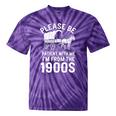 Please Be Patient I'm From The 1900s Vintage Humor 90s Kids Premium Tie-Dye T-Shirts Purple Tie-Dye