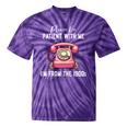 Please Be Patient With Me I'm From The 1900s Women Girl Tie-Dye T-Shirts Purple Tie-Dye