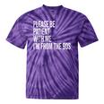 Please Be Patient With Me I’m From The 90s Kid Nostalgia Tie-Dye T-Shirts Purple Tie-Dye