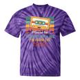 Please Be Patient-With Me I'm From The 1900s Retro Music Premium Tie-Dye T-Shirts Purple Tie-Dye
