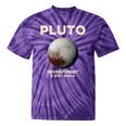 Pluto Never Forget 1930-2006 Planet Space Science Nostalgia Tie-Dye T-Shirts Purple Tie-Dye