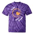 Pluto Never Forget Space Nostalgia Planetary Humor Tie-Dye T-Shirts Purple Tie-Dye